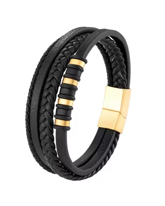 Classic Multilayer Leather Bracelet