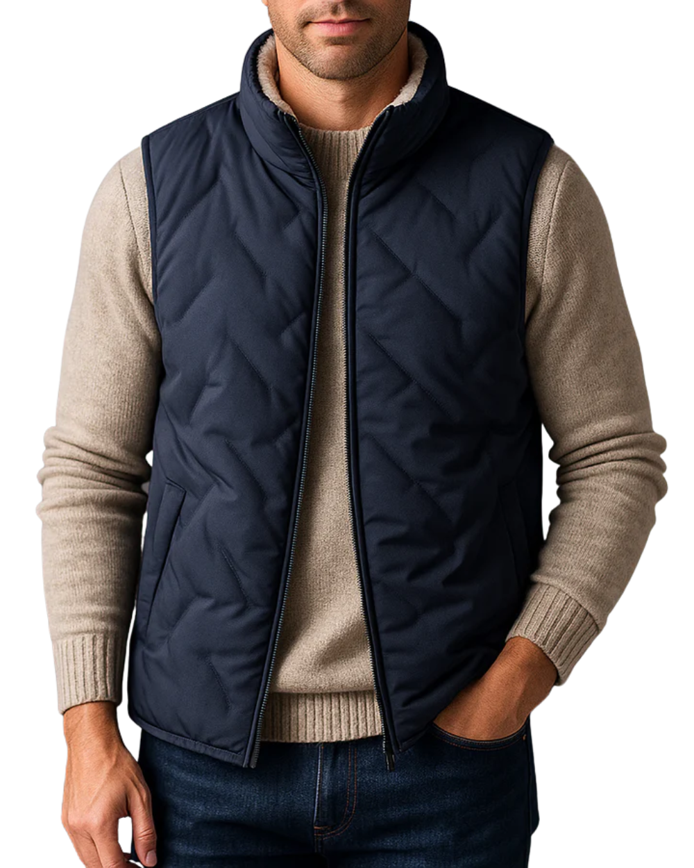 Elegant Sherpa Vest