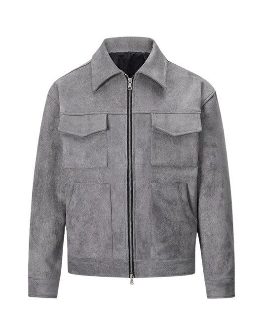 Casual Suede Jacket