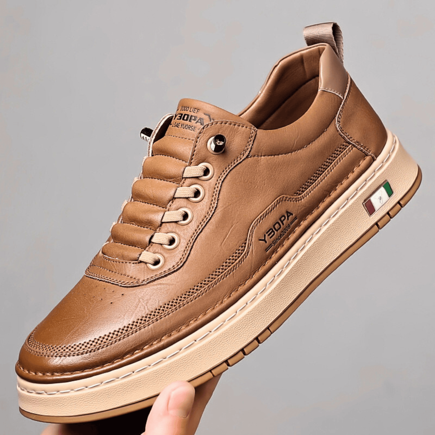 Italian Leather Sneakers
