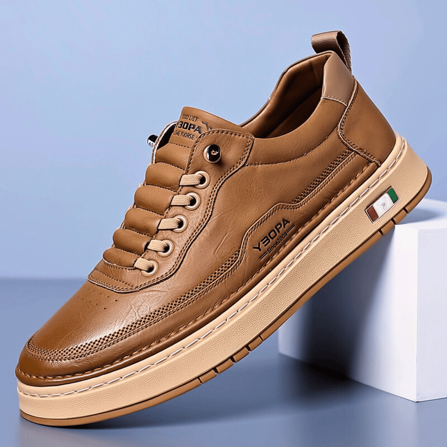 Italian Leather Sneakers
