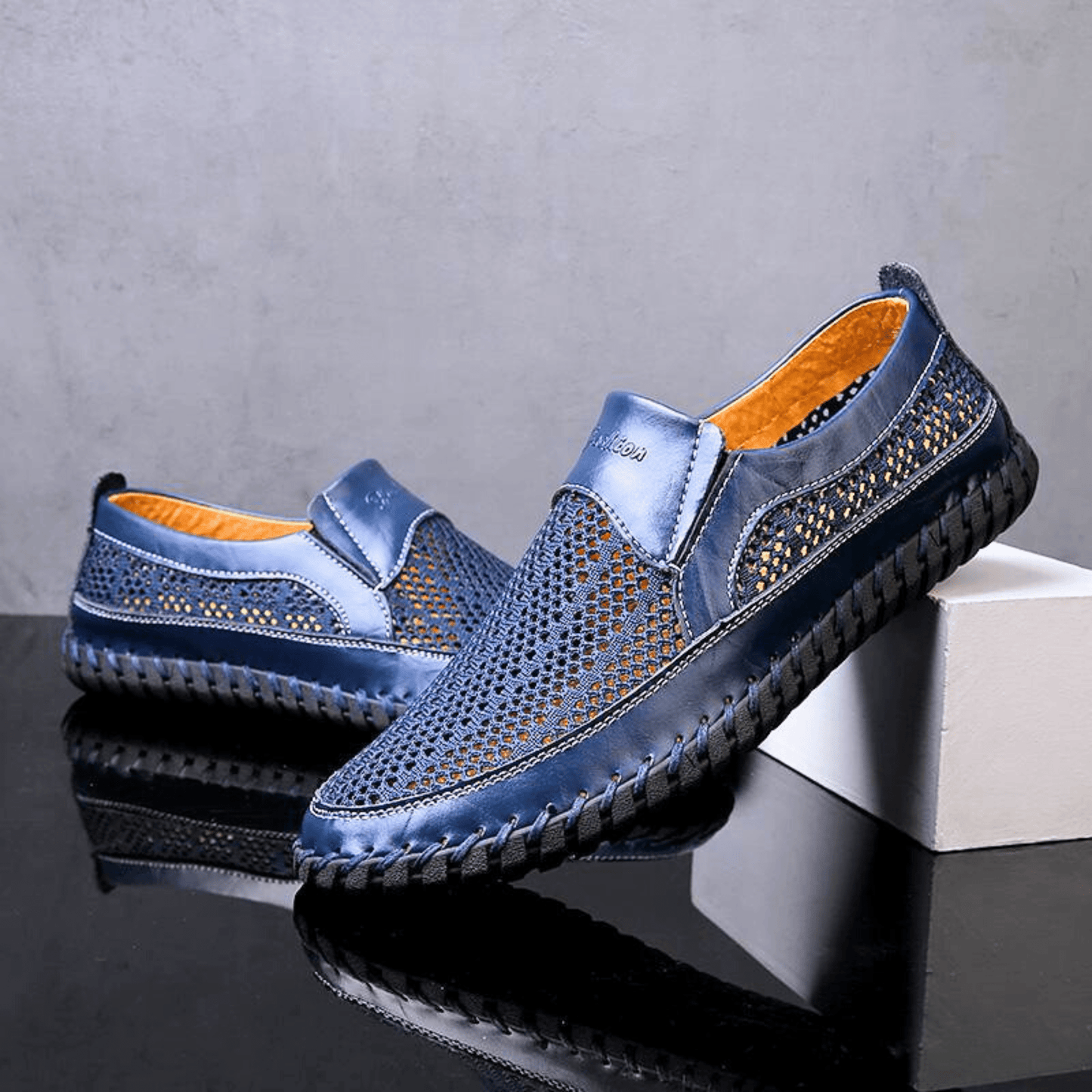 Chaussures sans lacets respirantes