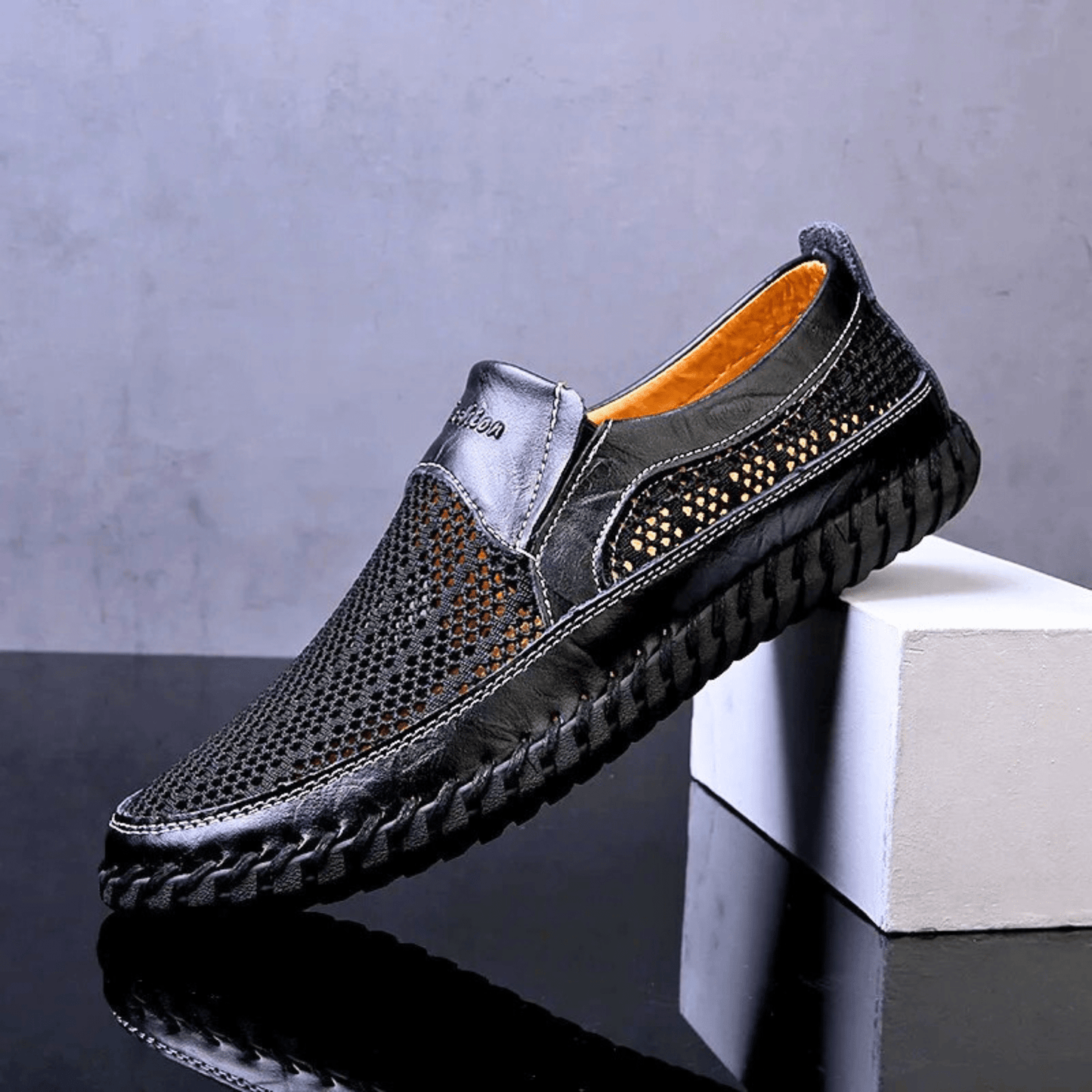 Chaussures sans lacets respirantes