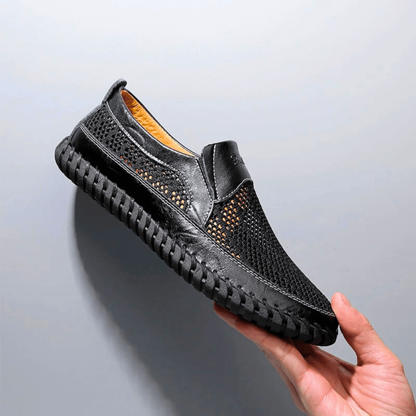 Chaussures sans lacets respirantes