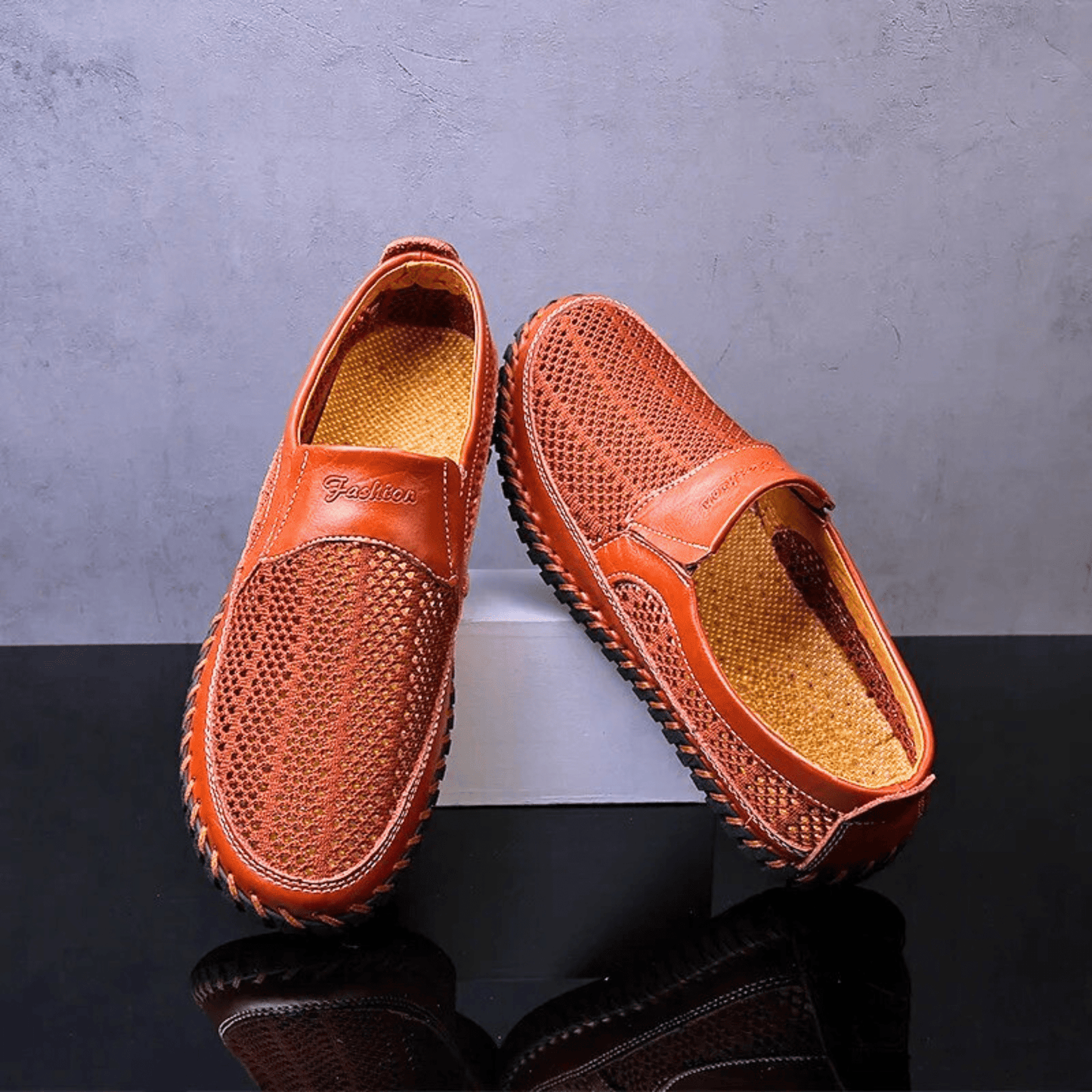 Chaussures sans lacets respirantes