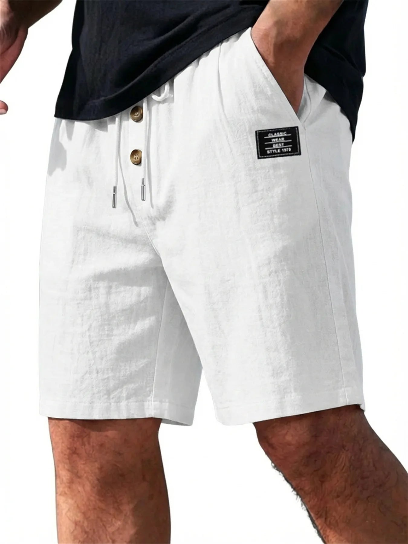Elegant Linen Shorts