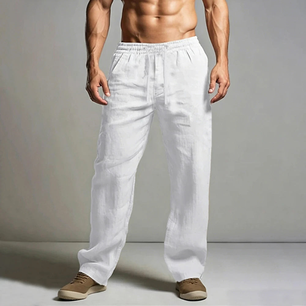 Elegant Linen Summer Pants