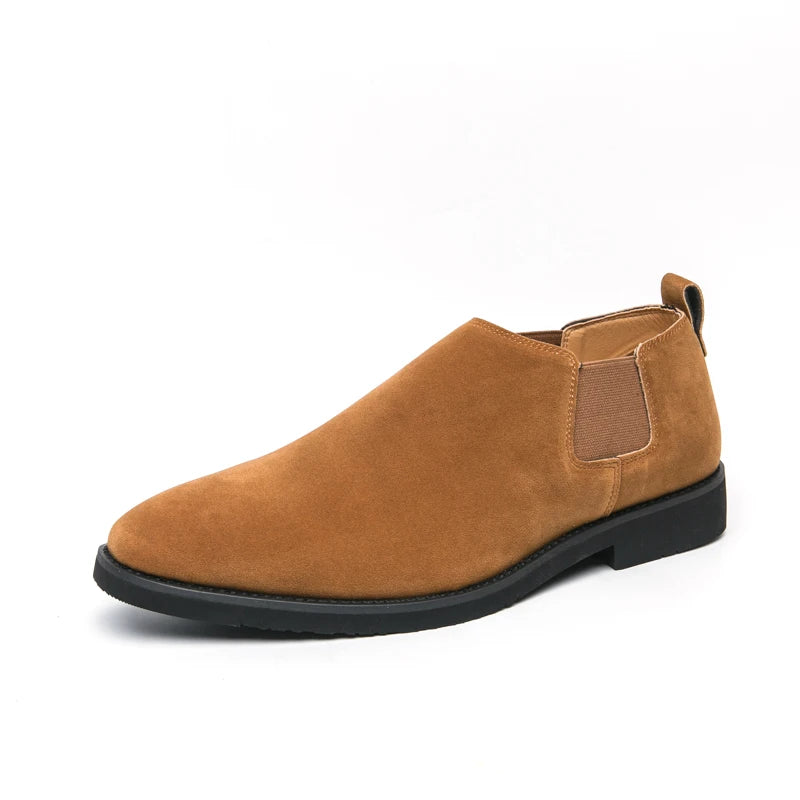 Chaussures élégantes en daim à l'anglaise